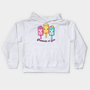 Popsicles of Love Kids Hoodie